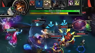 LangX神装贾克斯风暴狂打 俊日蝎子拉三人 LangX队1-0微笑队